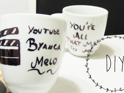 DIY: Caneca personalizada.customizada