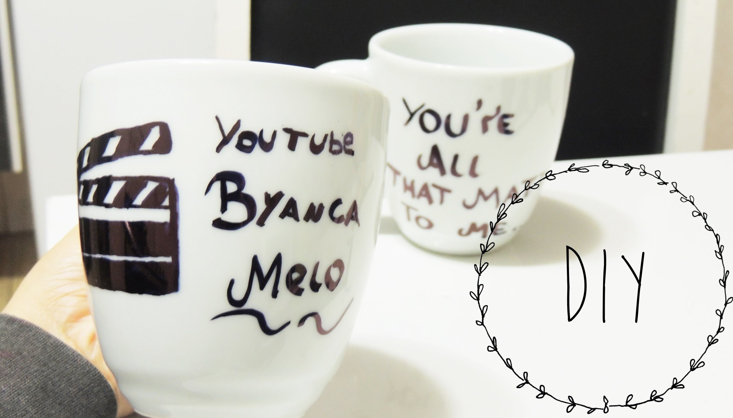 DIY: Caneca personalizada.customizada