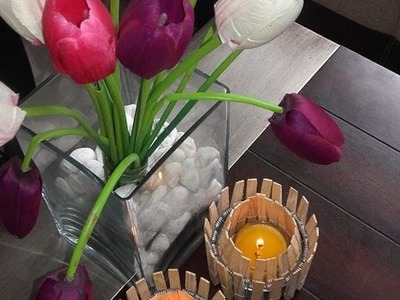 DIY Decoración de Velas Rústicas | El Blog de Habith