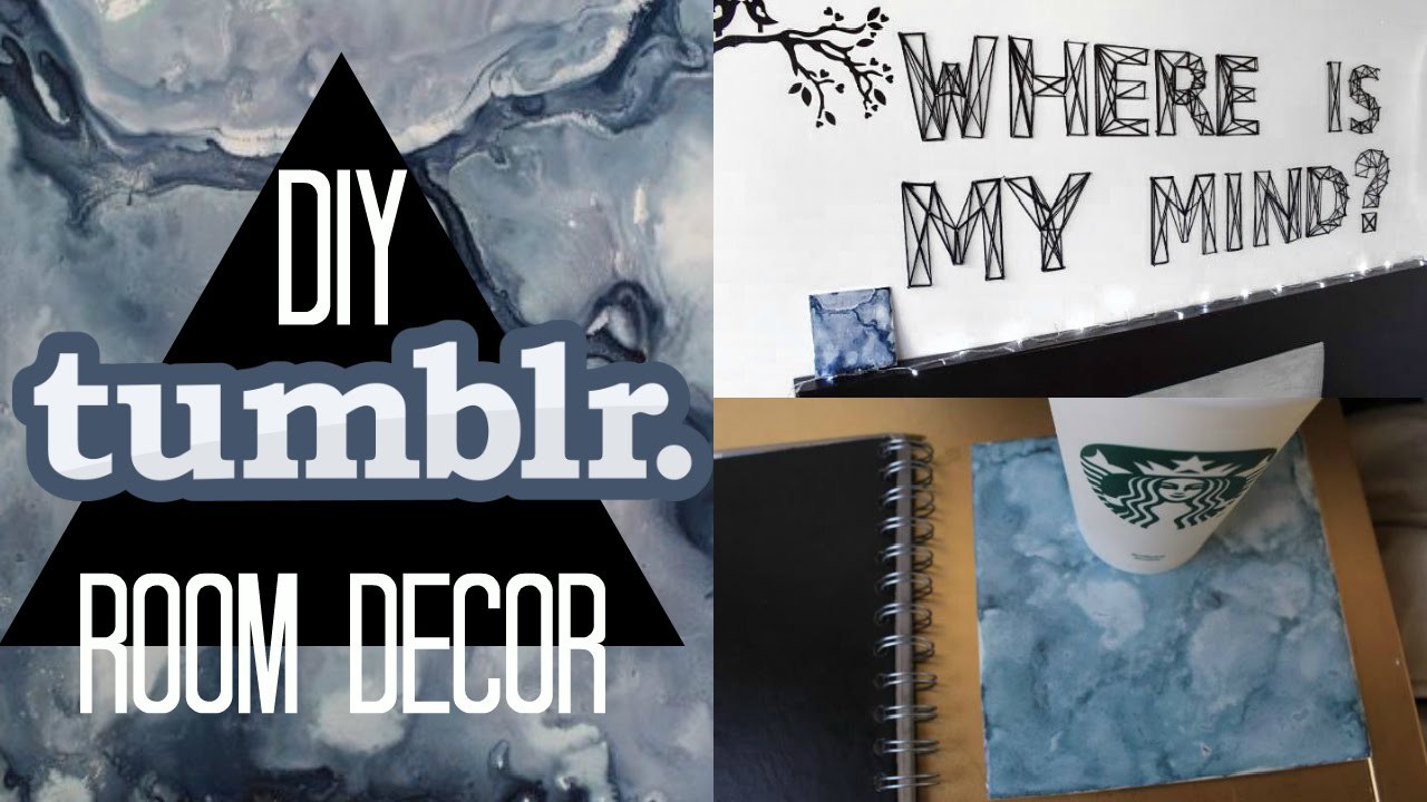 DIY Decoración para tu recámara Tumblr | DIY Tumblr Inspired Room Decor | ANTONIO VALDEZI