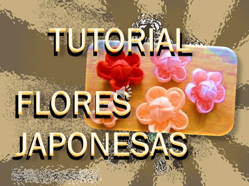 DIY-FLORES JAPONESAS PARA DECORAR - PATRONES PARA DESCARGAR GRATIS -Japanese flowers pattern free
