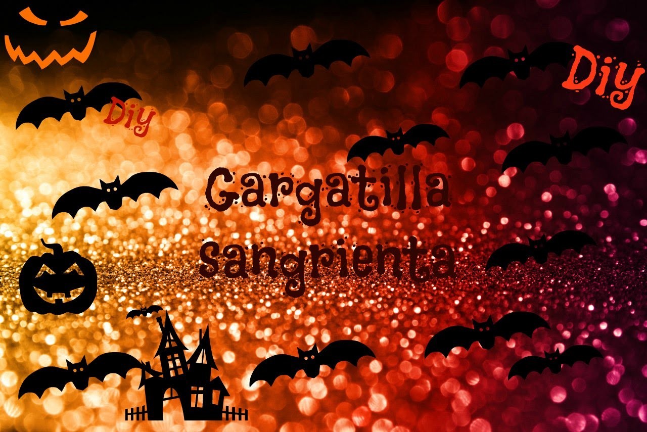 Diy gargantilla  sangrienta
