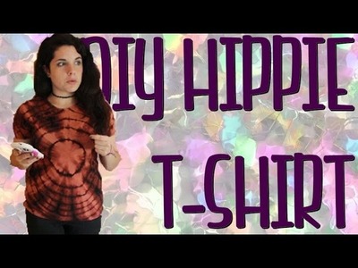 DIY HIPPIE T-SHIRT. | Julia Meoow