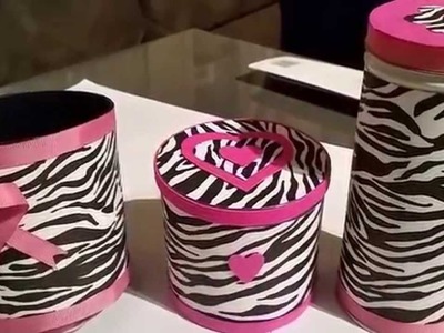 DIY Lindos contenedores para brochas y cosméticos