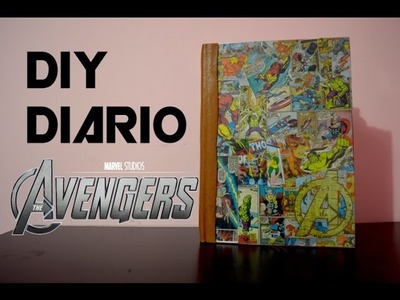 PP FANDOM - The Avengers Diario DIY - PP Arts