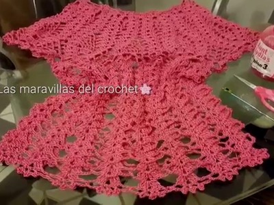 Blusa de piñas parte #2 en crochet  (ganchillo)