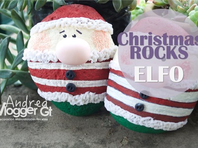 Christmas Rocks || ELFO || Painted Rocks 2.3
