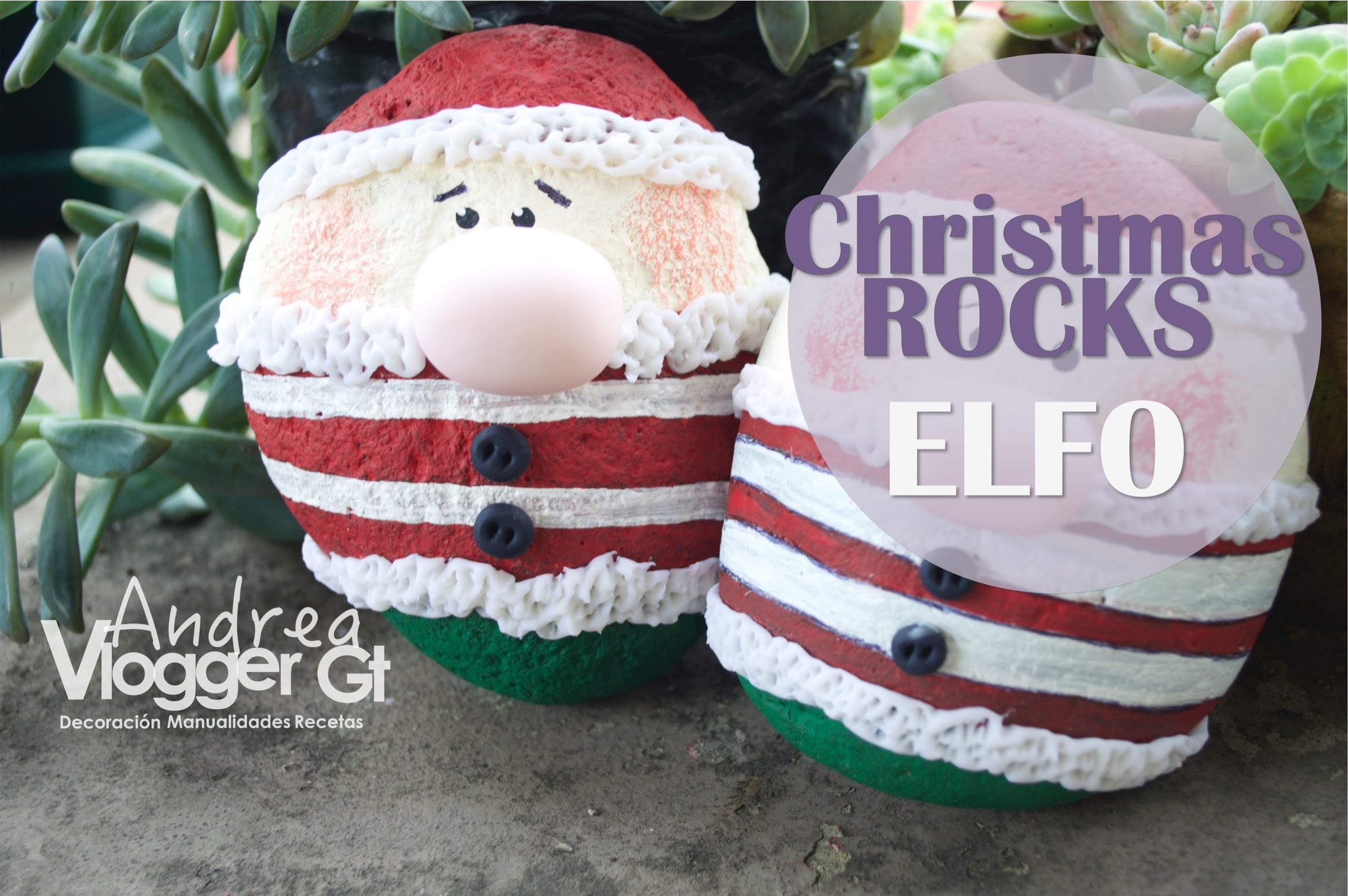 Christmas Rocks || ELFO || Painted Rocks 2.3