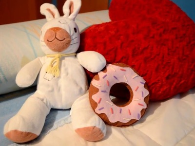 Como hacer cojín con forma de donut o dona - DIY