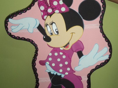 Como hacer Piñata Minnie Mouse - DIY