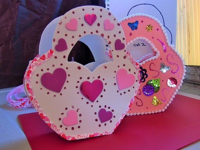DIY Heart Purse Fomi San Valentines