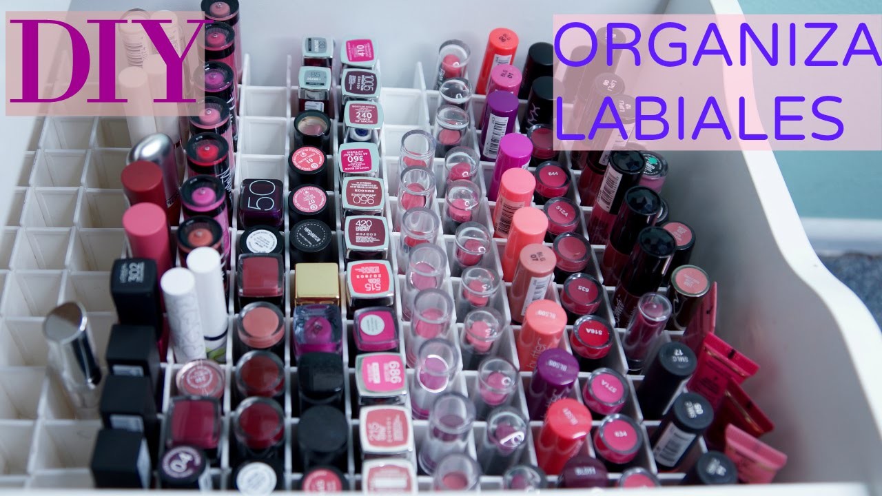 DIY: Organiza tus Labiales