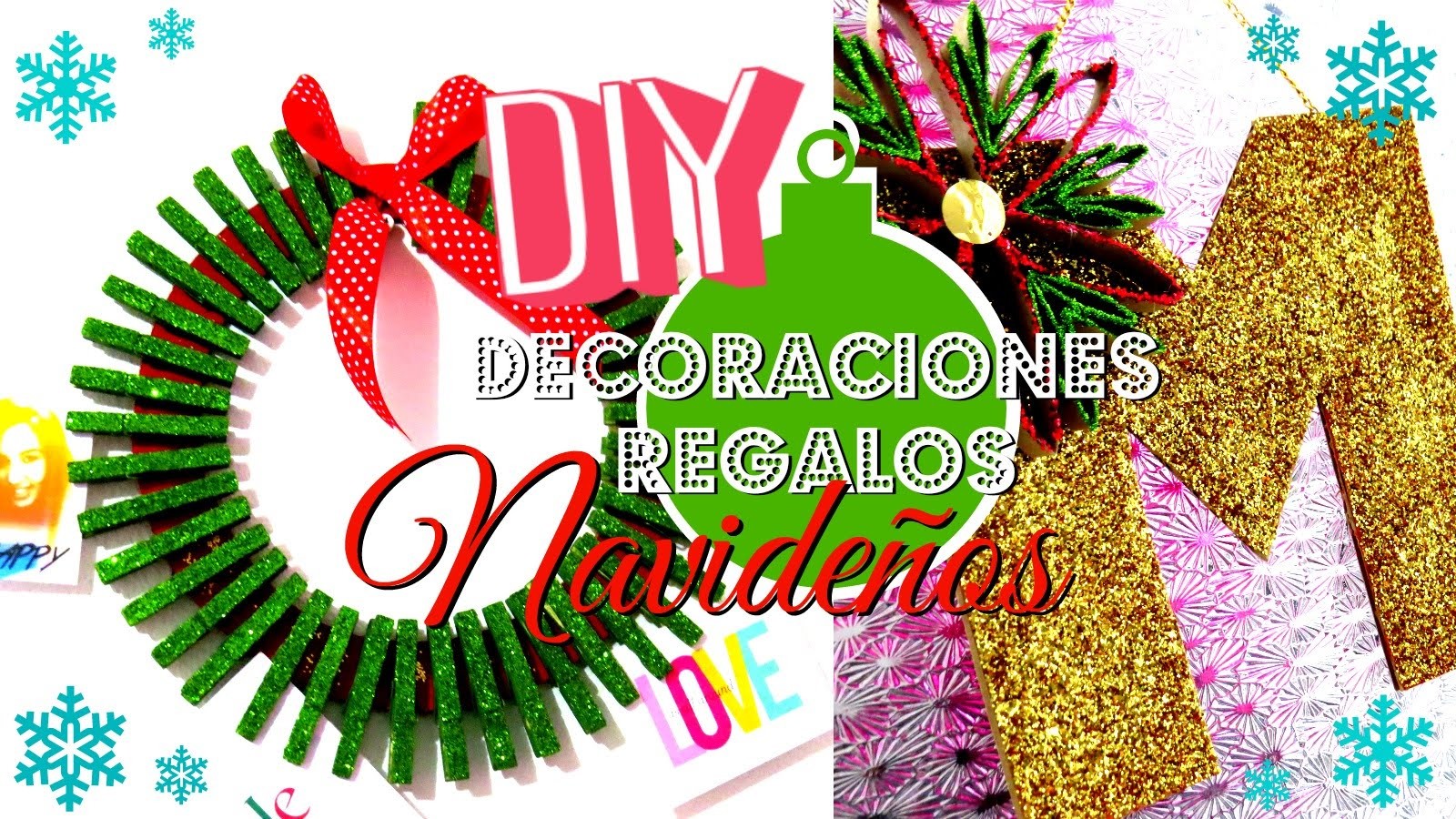 DIY REGALOS.DECORACIONES NAVIDEÑAS -TUTORIAL ♥♥.MLWEST