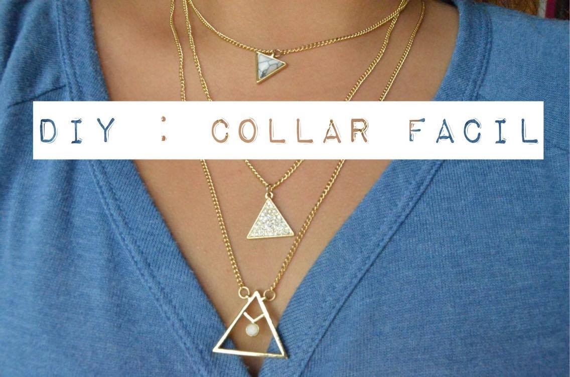 ♡ Easy DIY Necklace - DIY Collar fácil!
