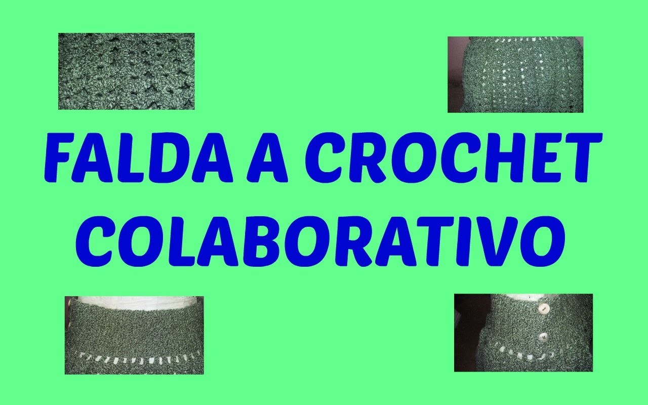 FALDA A CROCHET COLABORATIVO CON DIY INSPIRATION