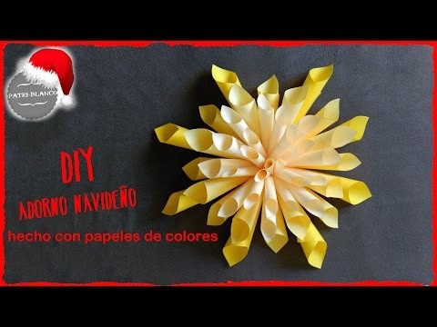 Como hacer un adorno de navidad para la puerta - DIY