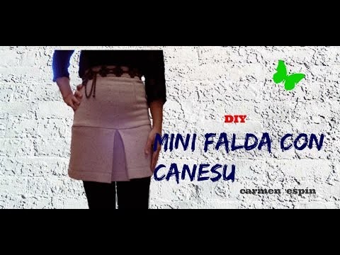 DIY:MINI FALDA CON CANESU