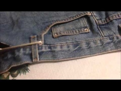 DIY Mochila Regreso a clases! con jeans viejos