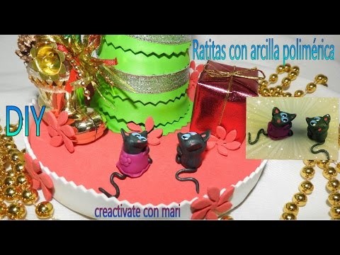 Diy Ratitas sigo decorando el árbol de navidad kawaii
