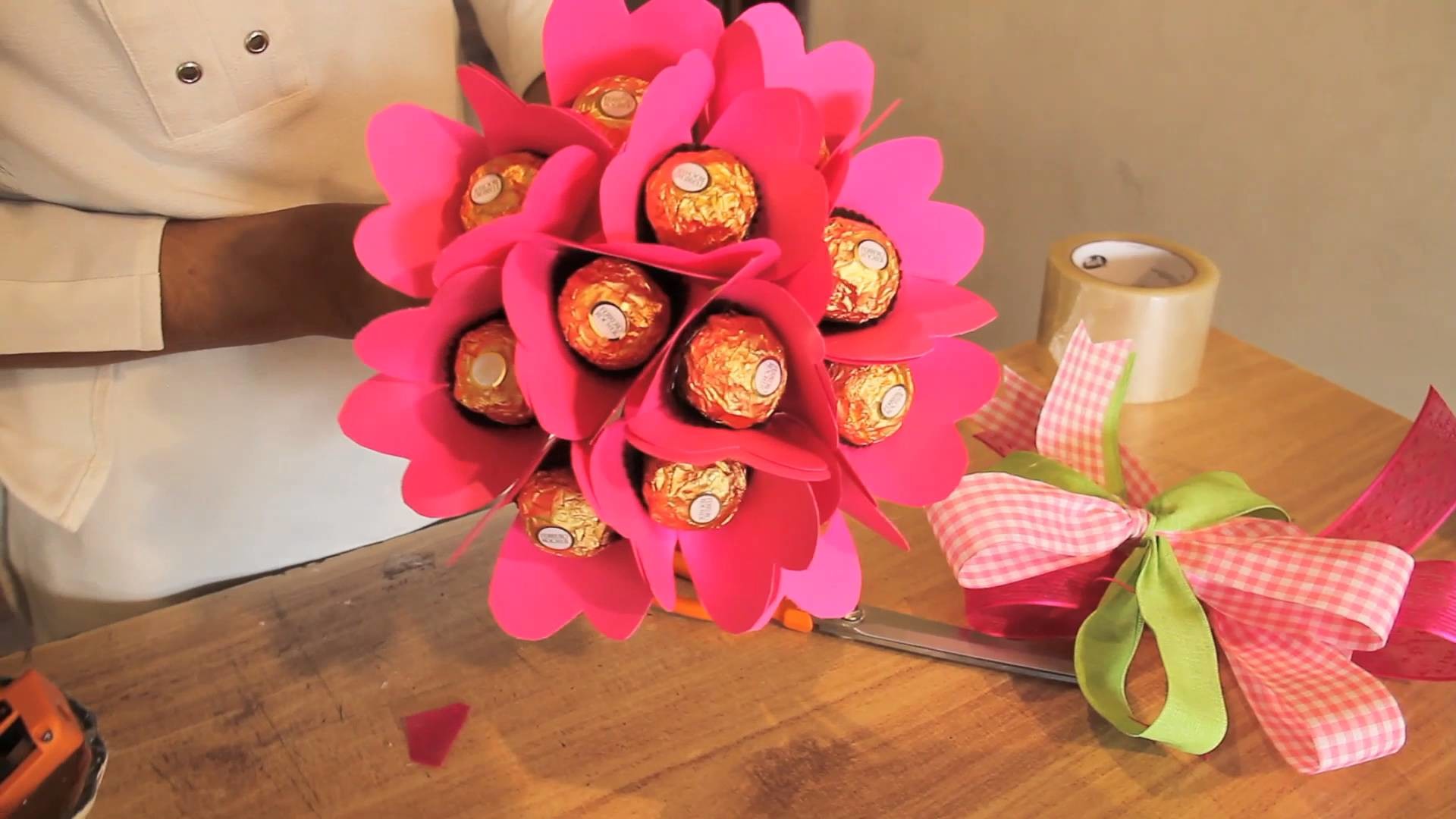 Bouquet de chocolates