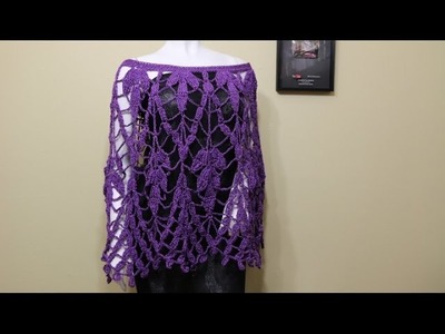 Capa color Uva Crochet