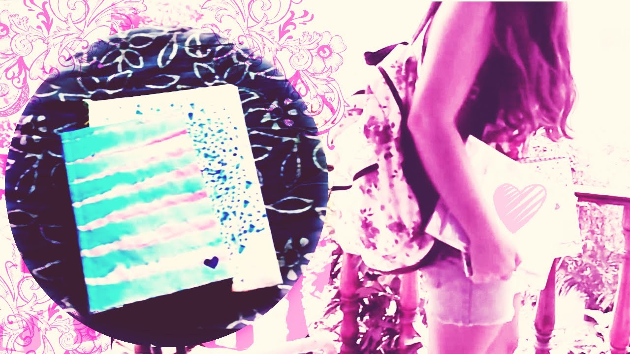 DIY CUADERNOS DECORADOS con ACUARELAS! Daans97