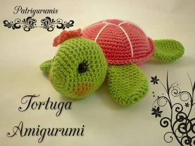 DIY TORTUGUITA amigurumi  en ganchillo - Crochet
