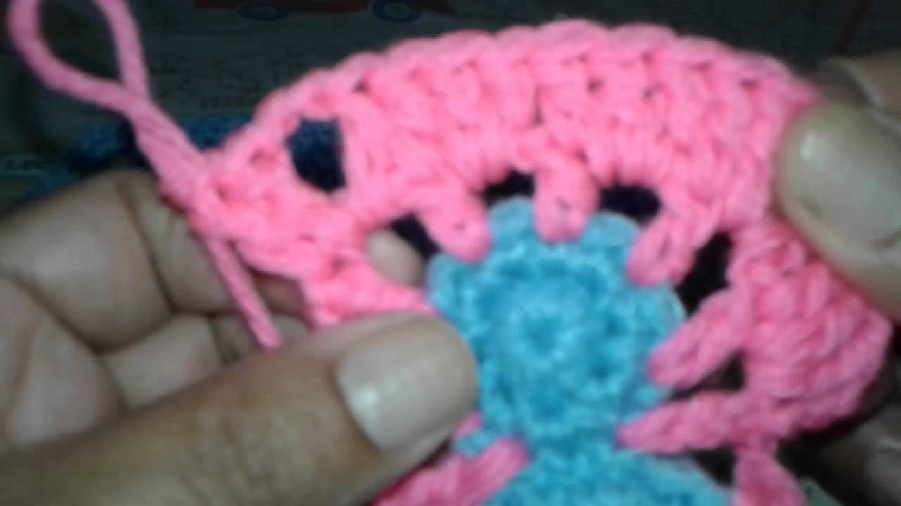 Manta de conejitos tejida a crochet parte 2