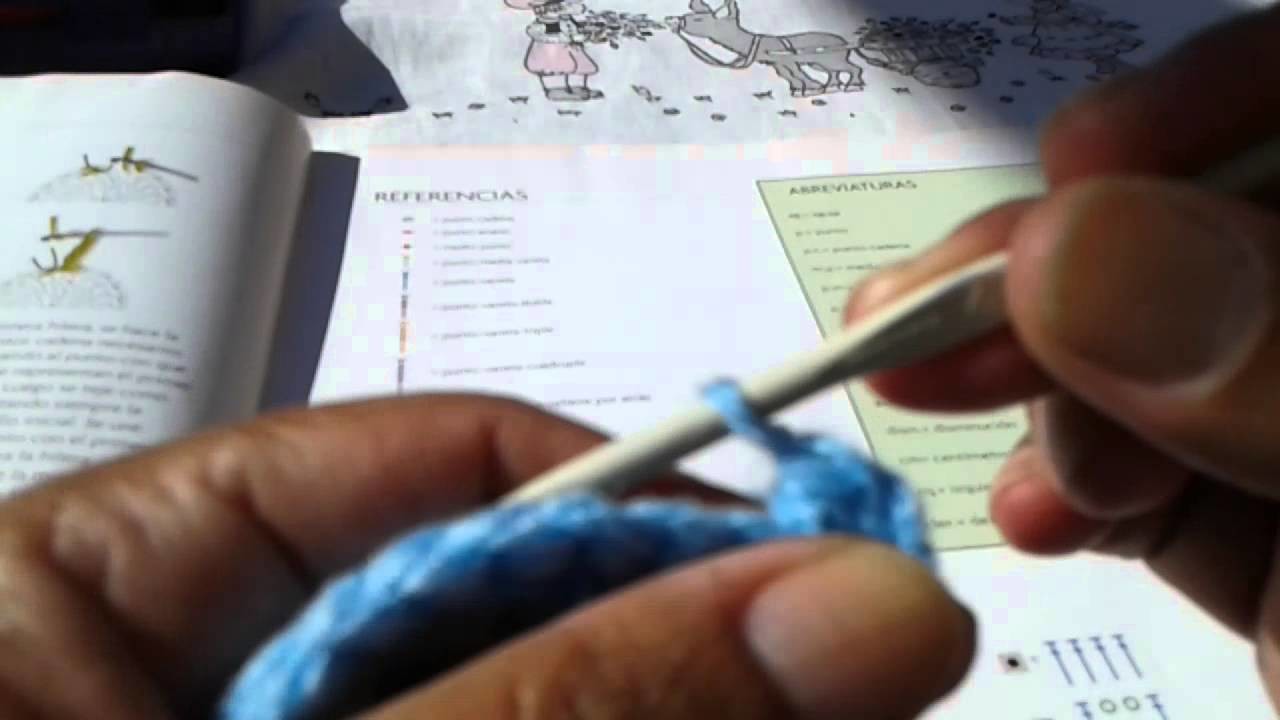 Puntos basicos del crochet parte 1