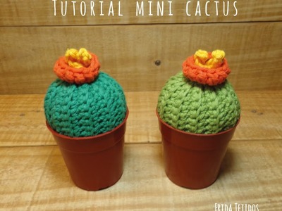 Tutorial Mini Cactus en Crochet