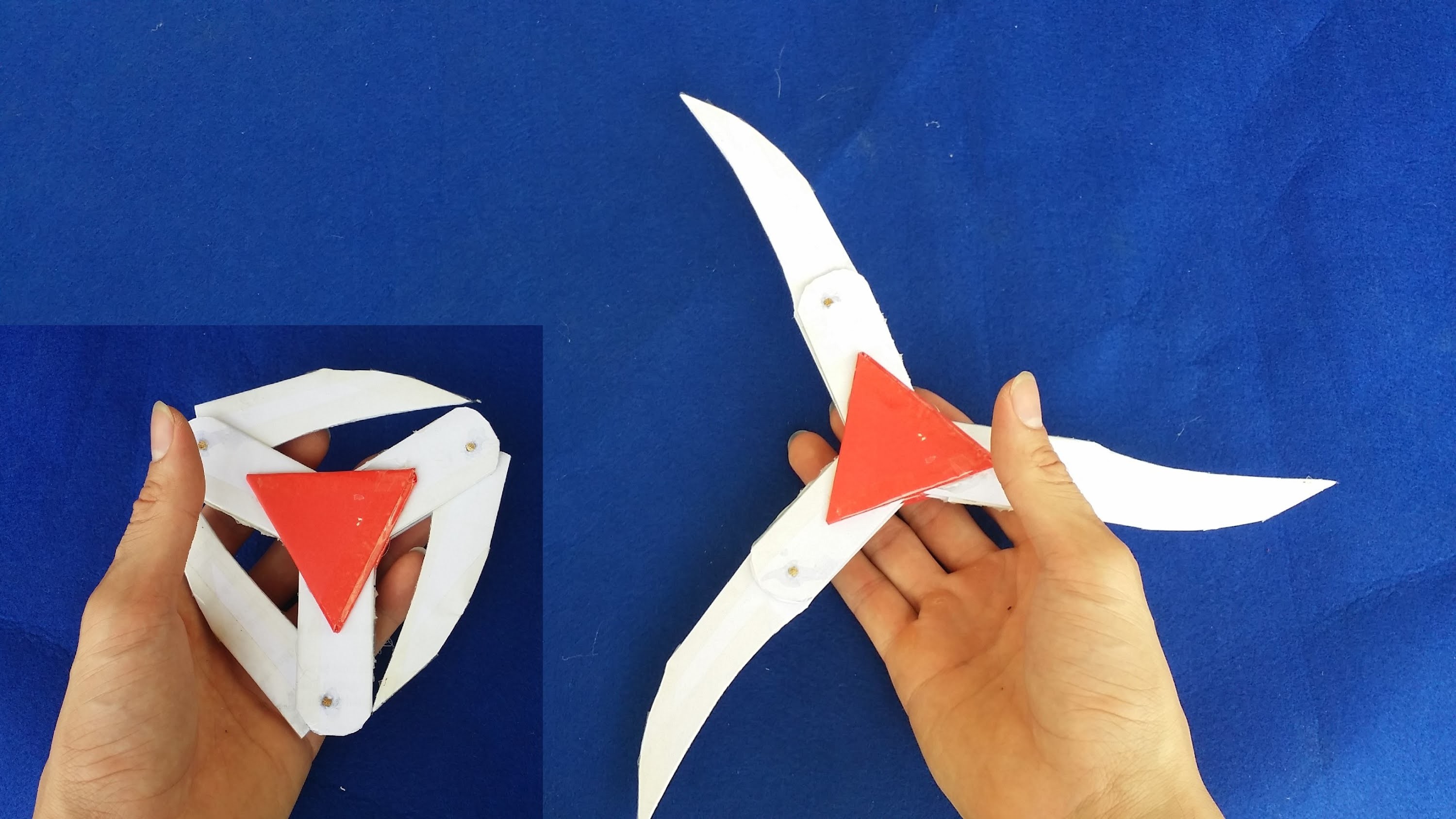 Como hacer una estrella ninja de papel | Shuriken