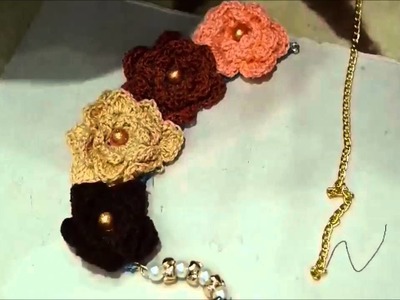 DIY Collar de Flores y Perlas