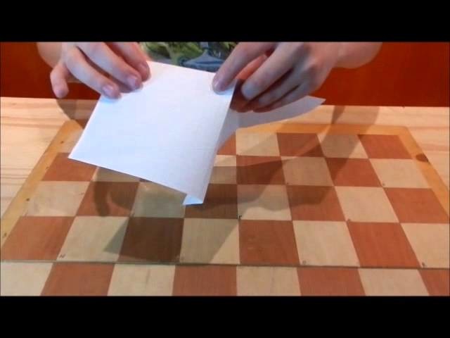 Secutrece JLB - Ajedrez, Alfil de papel, Origami