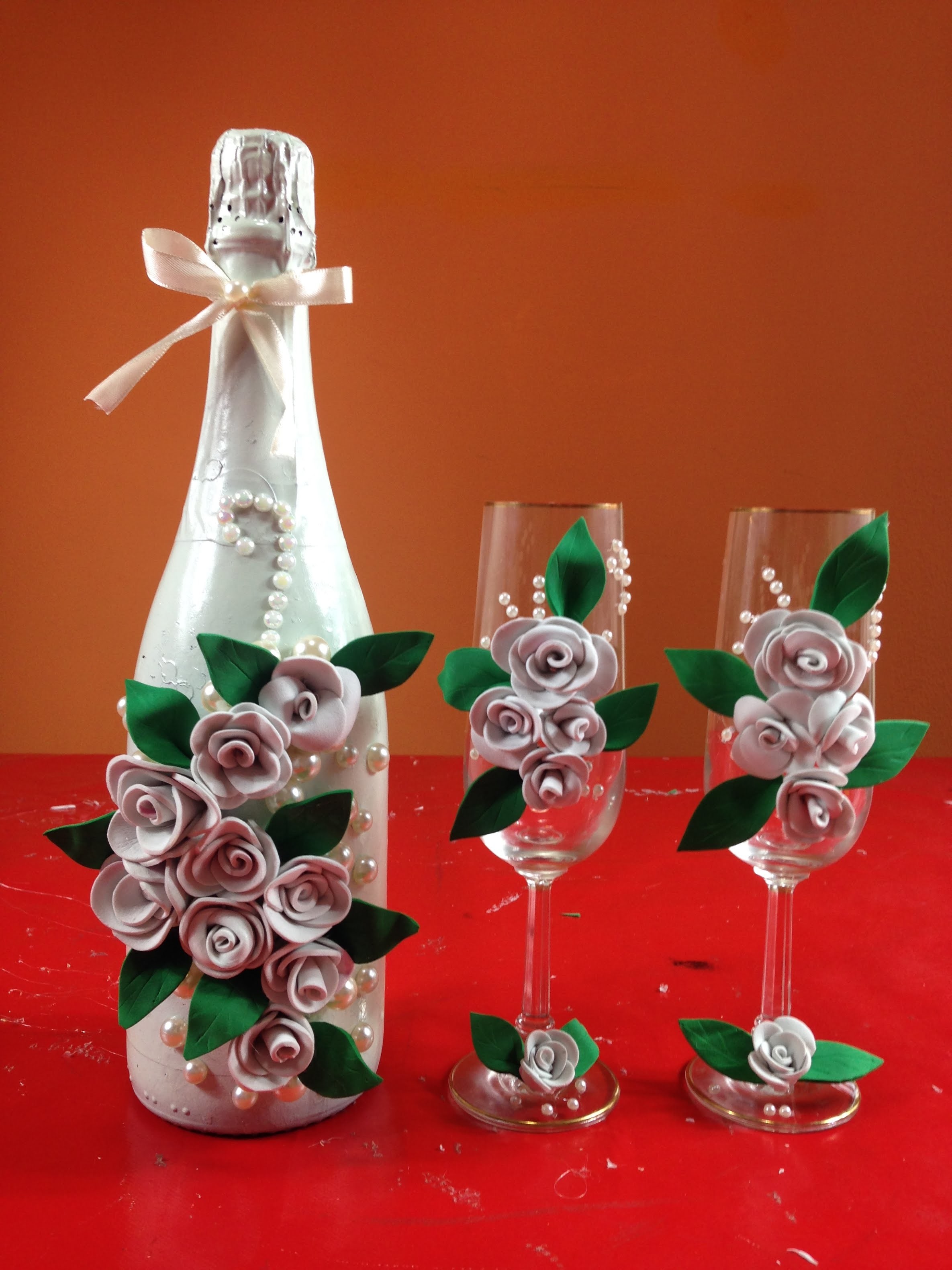 Sencilla decoración botella para bodas Simple bottle decoration for weddings
