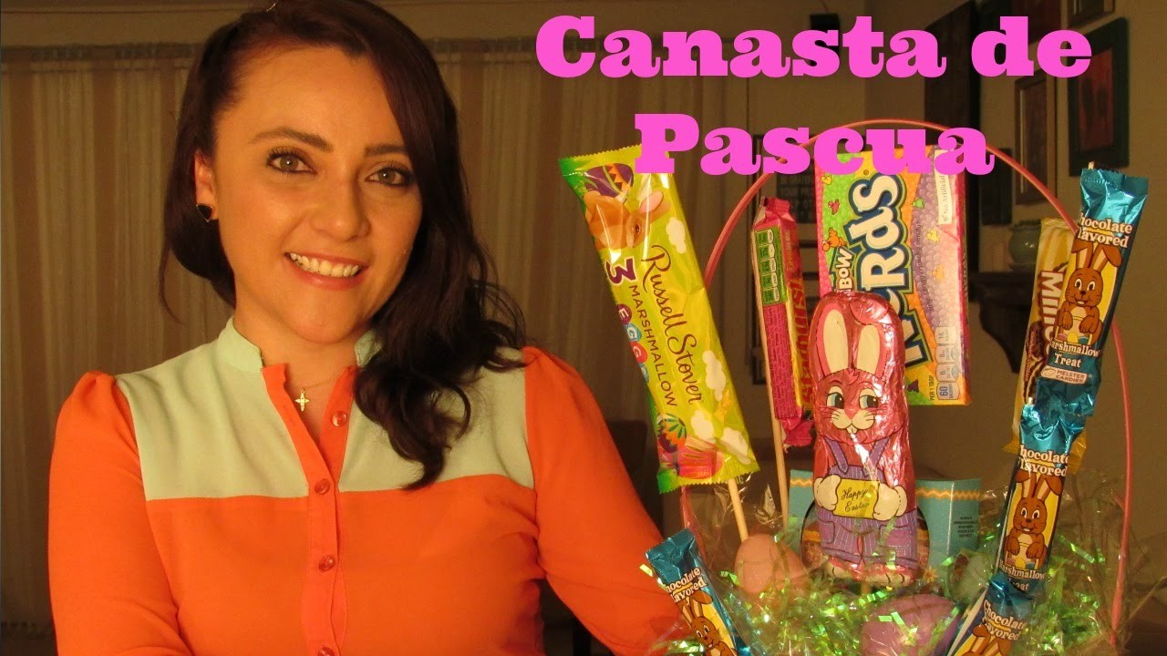 Super Linda Canasta de Pascua con Dulces!