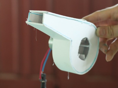 Como hacer un soplador de aire | utilizando tablas de Foamex
