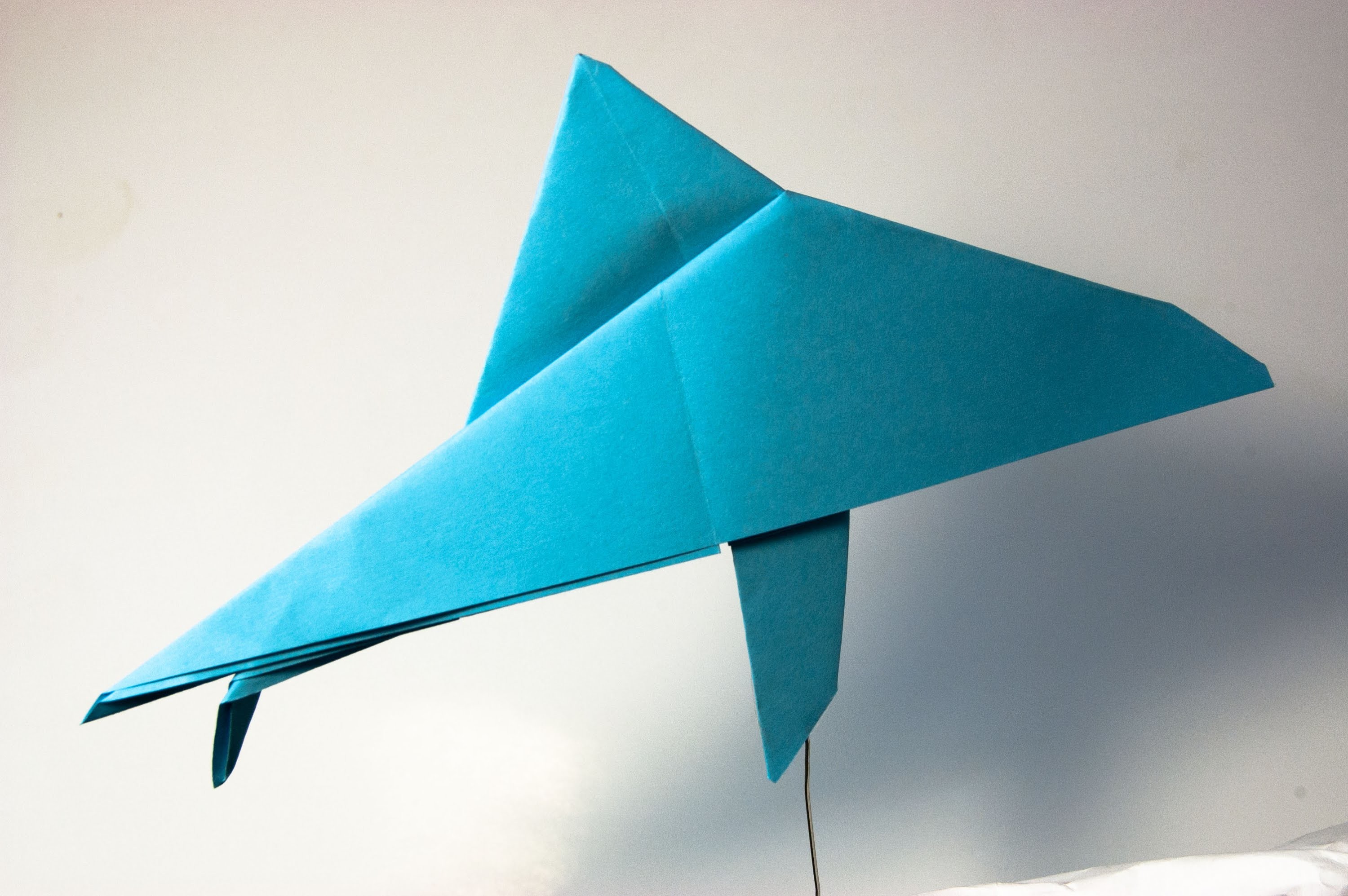 Como hacer un tiburón de papel origami