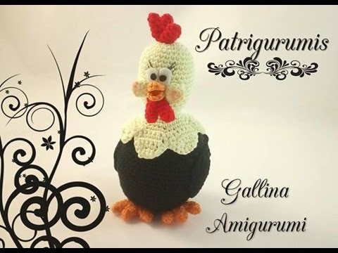 DIY Gallina amigurumi - Crochet
