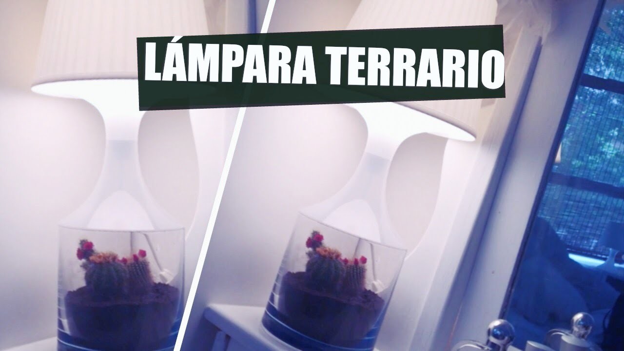 DIY: LÁMPARA TERRARIO