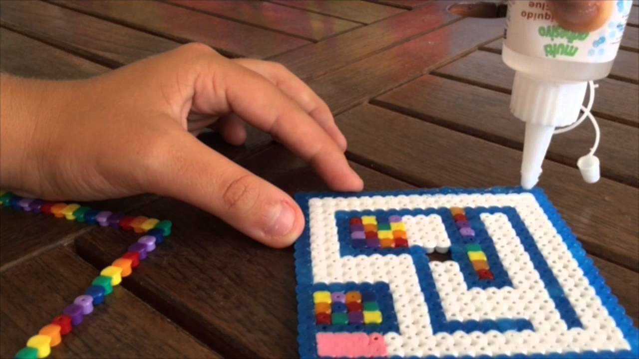 Laberinto de Hama Beads :)