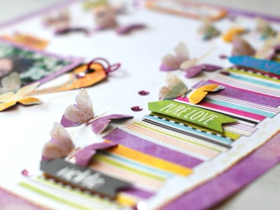 Proceso Layout #2: Happy Thoughts