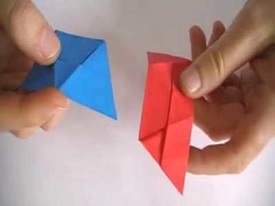 Tetraedro con dos módulos triangulares