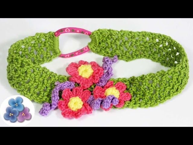 Diademas Tejidas a Crochet Vinchas y Cintillos Diademas de flores Manualidades Fáciles Pintura Facil