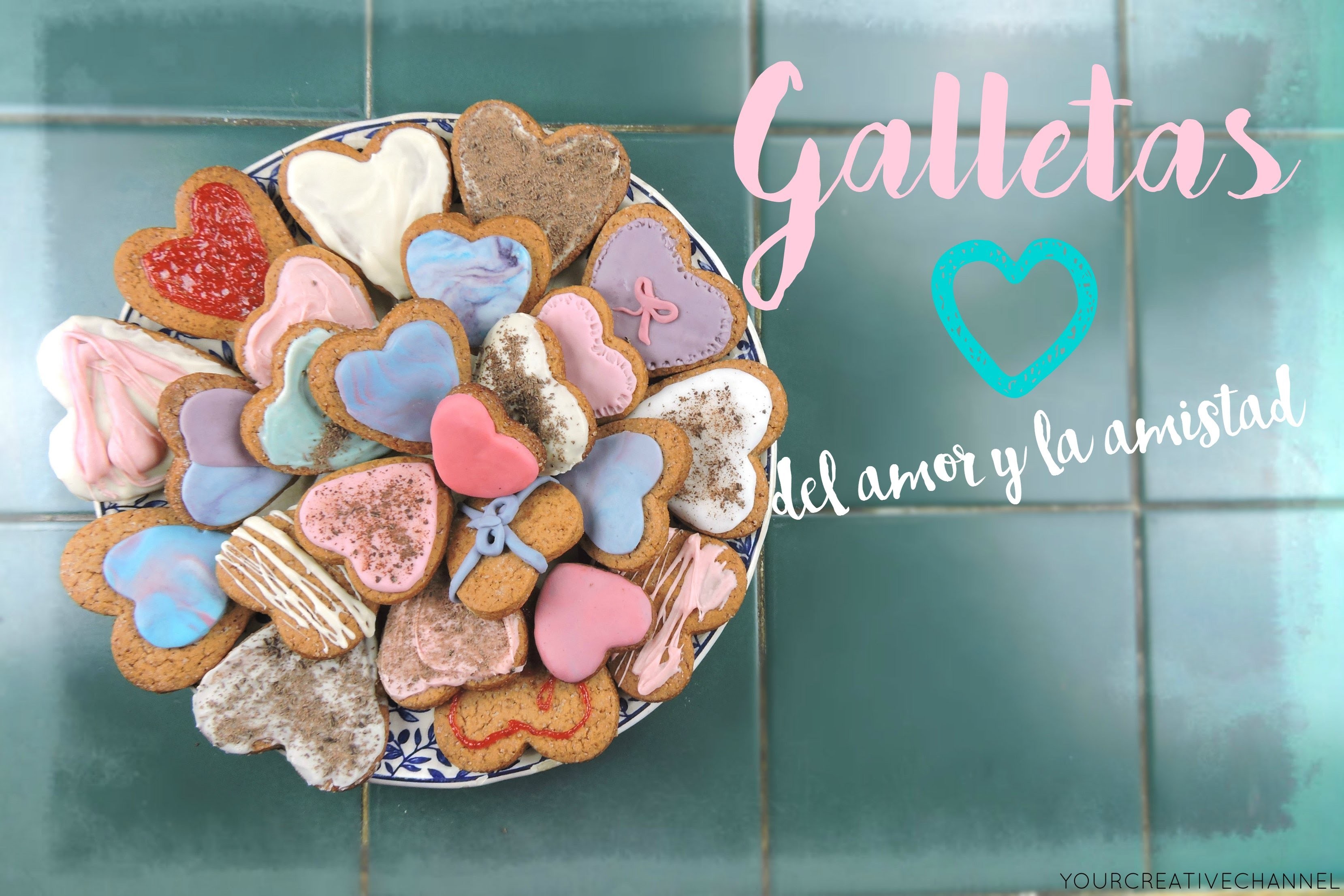Galletas del amor y la amistad