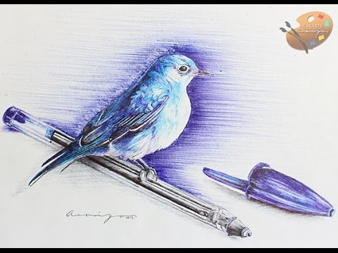 Técnica con bolígrafo