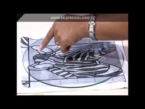COMO TRABAJAR EN VIDRIO Y SU FONDO