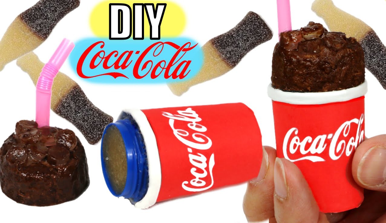 DIY Labial de Slush de Coca-Cola con un brick de leche