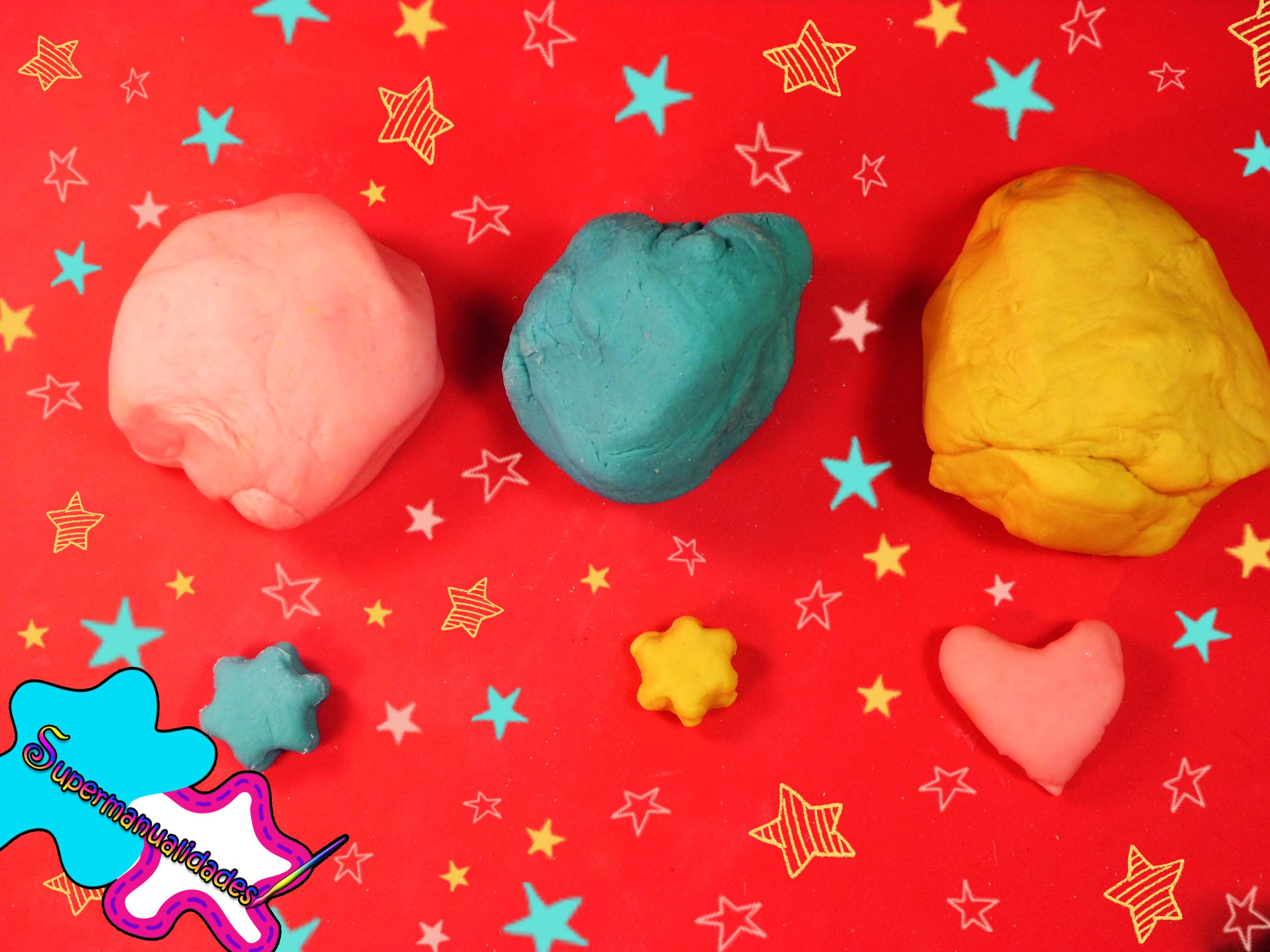 Plastilina casera (pocos materiales) 