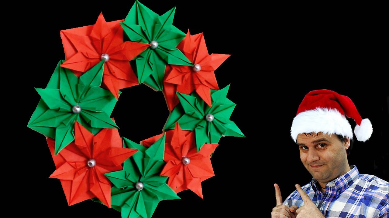 Adorno de navidad │ Origami