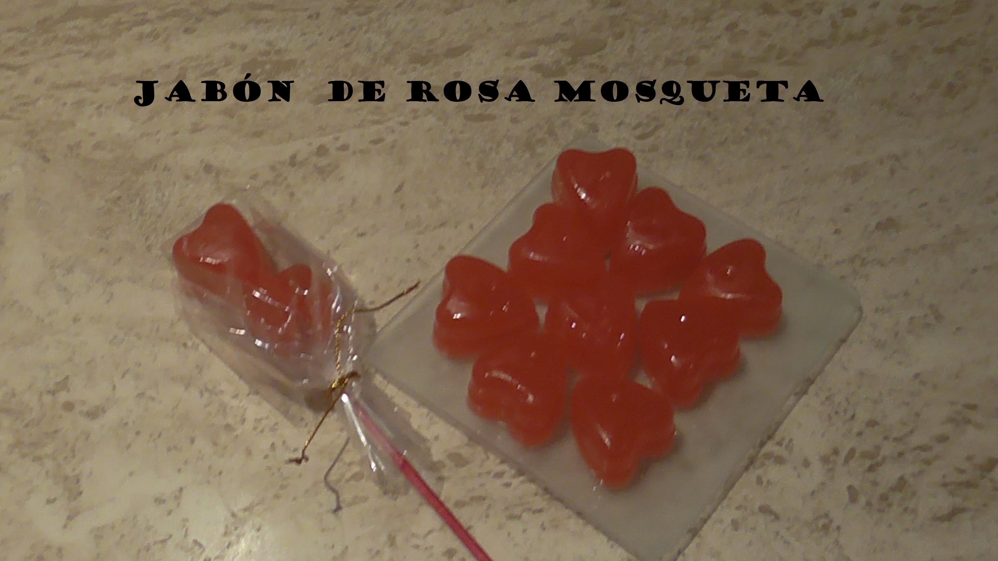 Cómo hacer jabón de Rosa Mosqueta